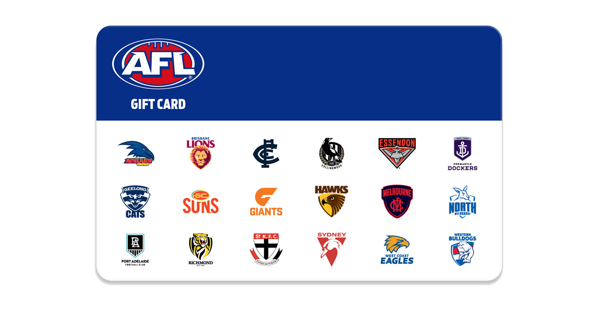 Check out this smaver offer from the AFL gift card