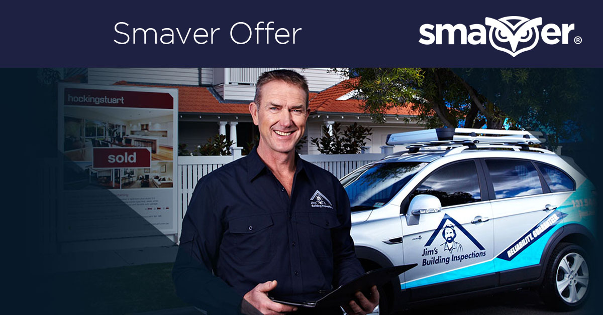 Smaver offer from Jim’s Building Inspections