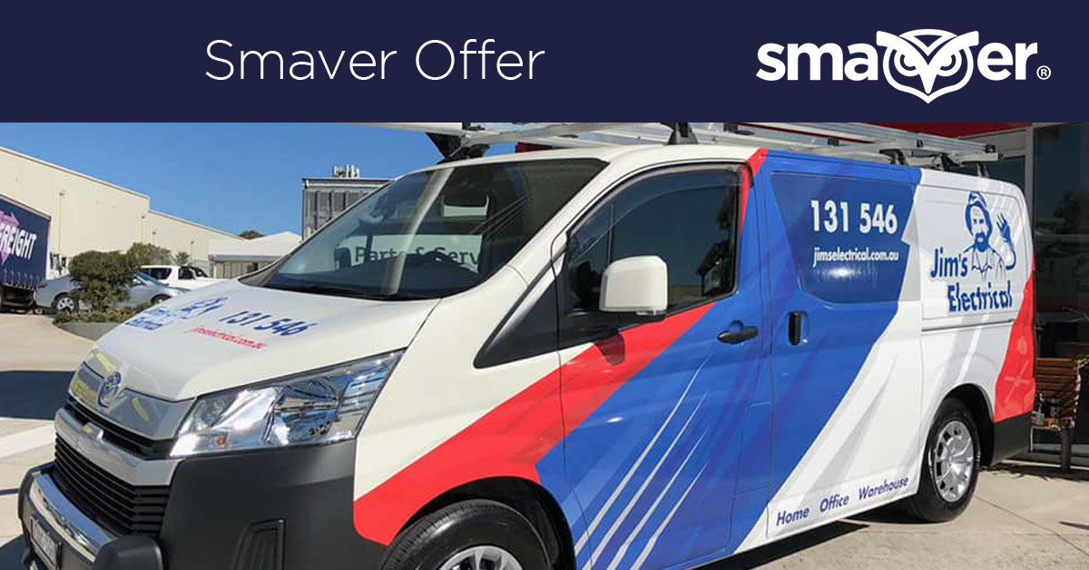 Smaver offer from Jim's Electrical