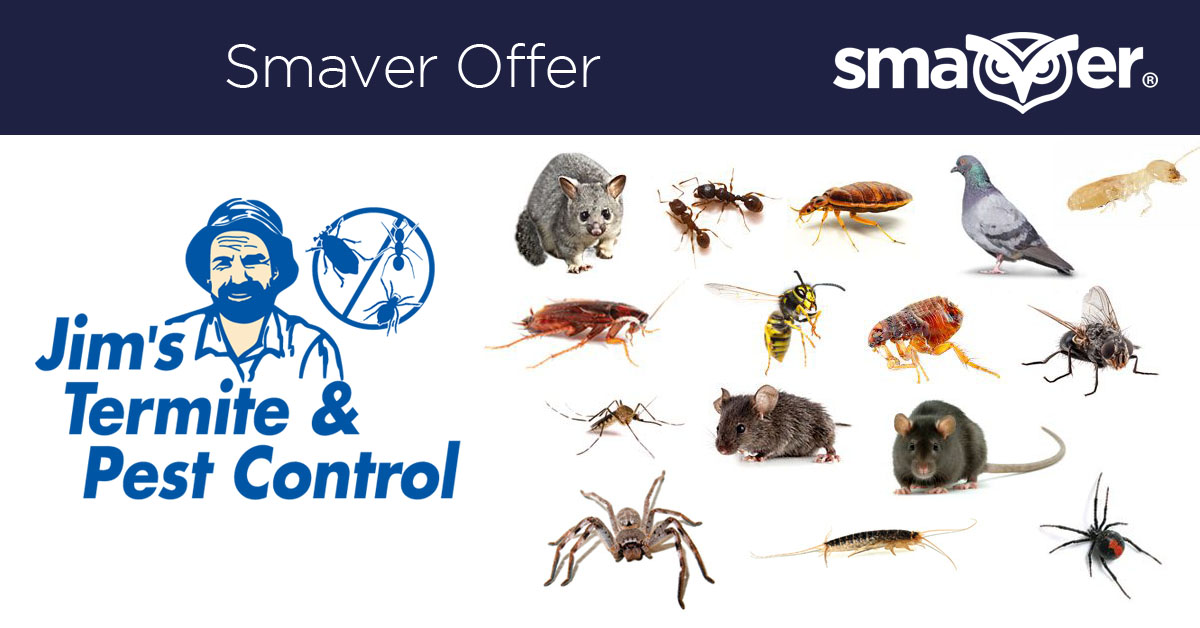 Smaver offer from Jim’s Termite & Pest Control